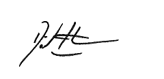 signature of Commissioner Steiner